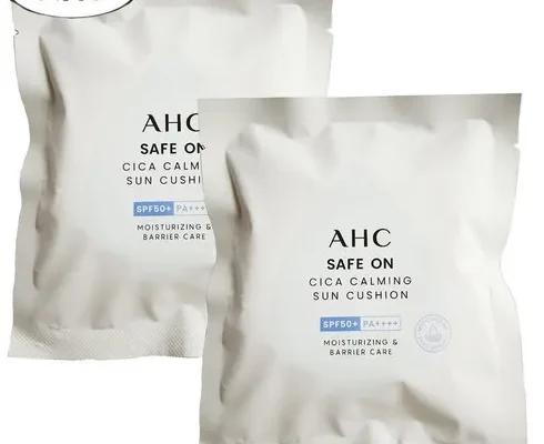 미리주문필수!! AHC 세이프 온 시카 카밍 선 쿠션 EX 본품 4개퍼프 4개 베스트 상품