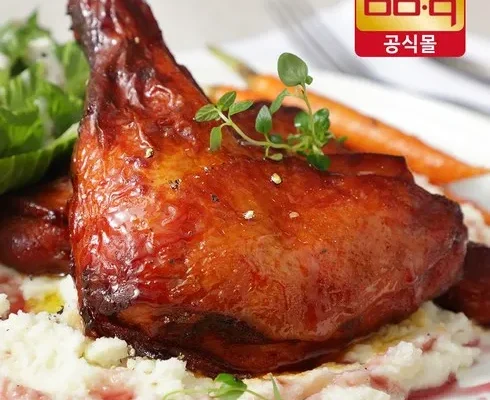 가성비 끝판왕 BBQ통살닭다리구이 소금10팩  매콤양념10팩 베스트8